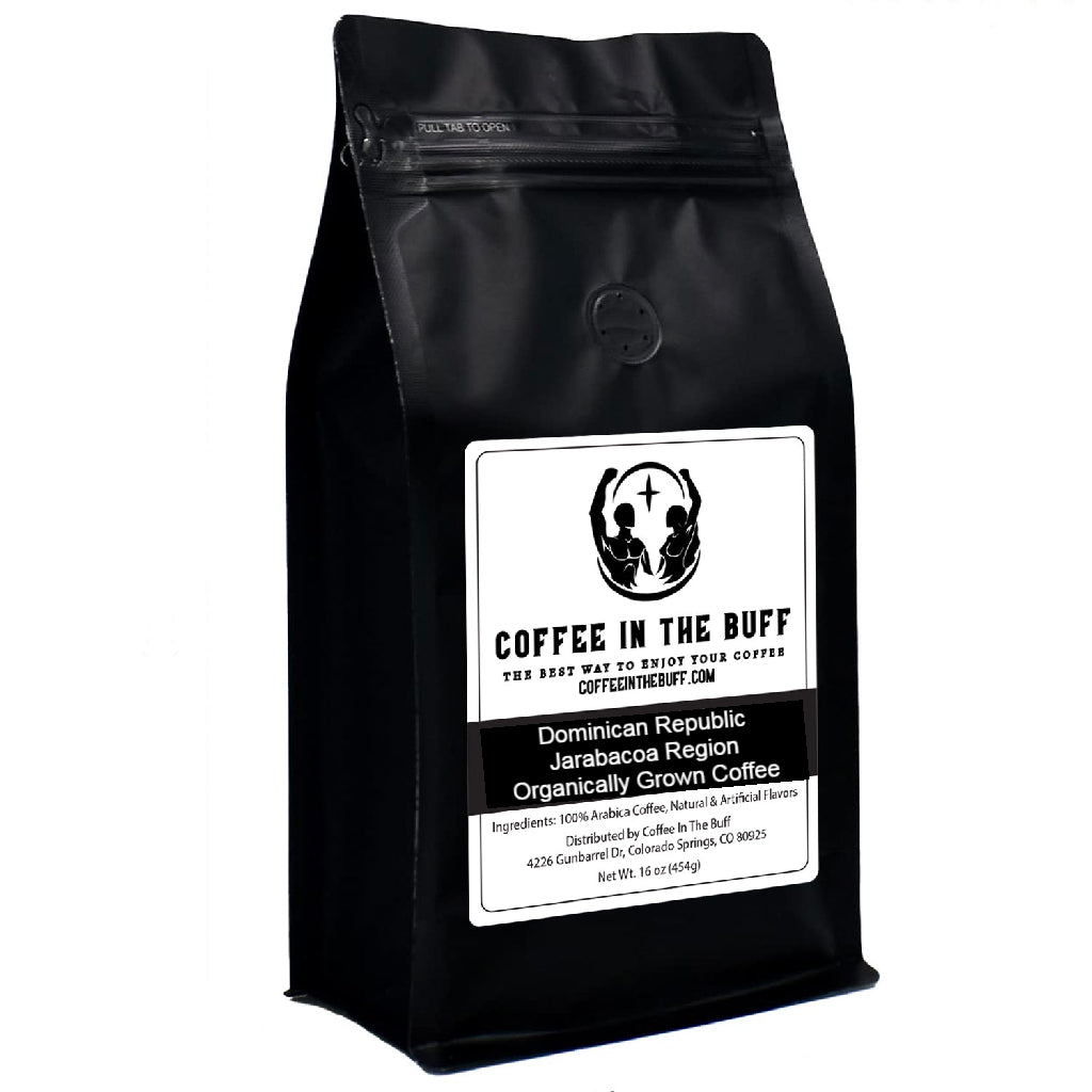 Dominican Republic Jarabacoa Region Organically Grown Coffee - 1 Pound - CoffeeInTheBuff